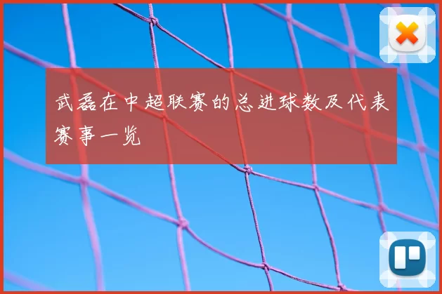武磊在中超联赛的总进球数及代表赛事一览